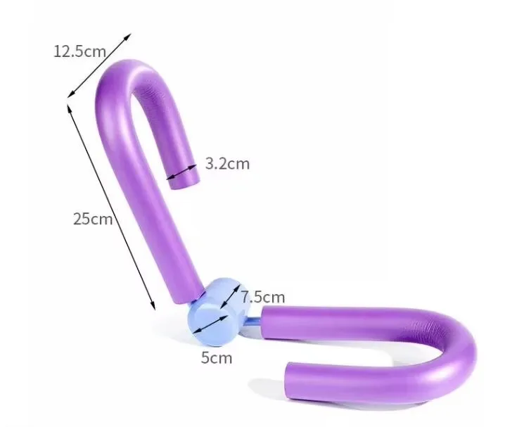 Wholesale S-Shaped Made of PP Material Yoga Leg Clamping Thigh Master Hips Strength Training Machine Shaper Beautifying Device