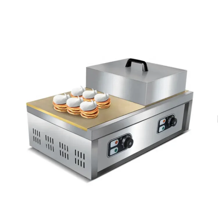 The latest smart digital copper Baking pan souffle maker Japanese waffle pancake maker