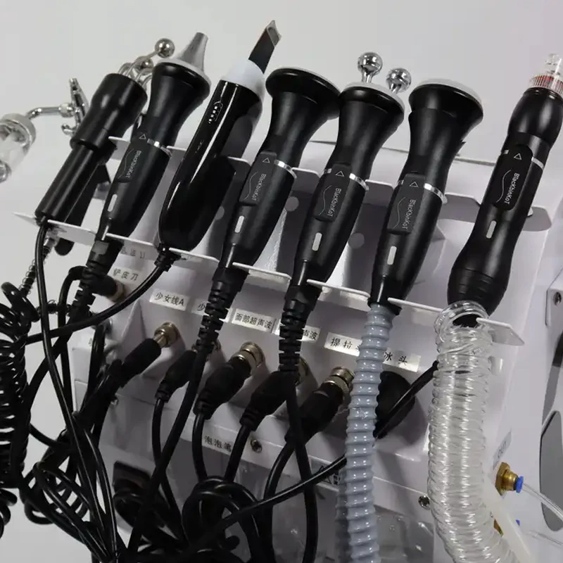 2024 New 10 In 1 Hydra Dermabrasion Skin Deep Cleaning H2o2 Oxygen Jet Aqua Peel Facial Water Skin Rejuvenation Beauty Machine