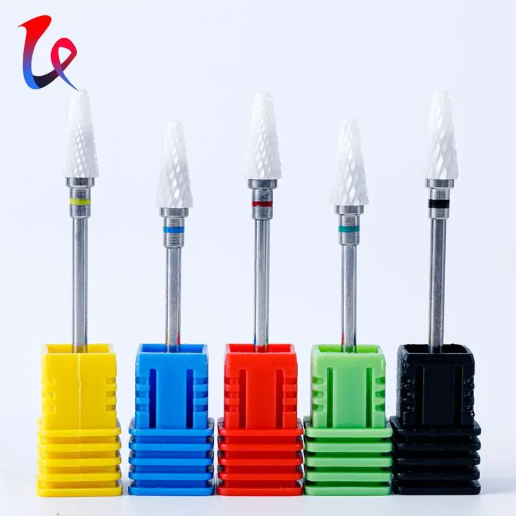 Keli Fast Shipping  for Manicure Decoration Nail Polishing Grinding Head Nail Art Ceramic Drill Bits