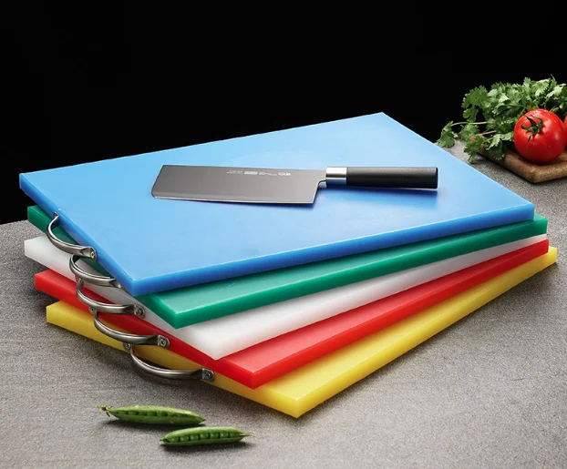 PE cutting Board with handle Custom handle type Custom size High quality cutting board