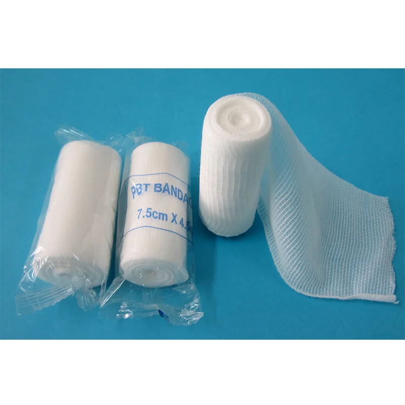 
7.5cm*4.5m PBT elastic bandages in stock factory direct sell RTS 