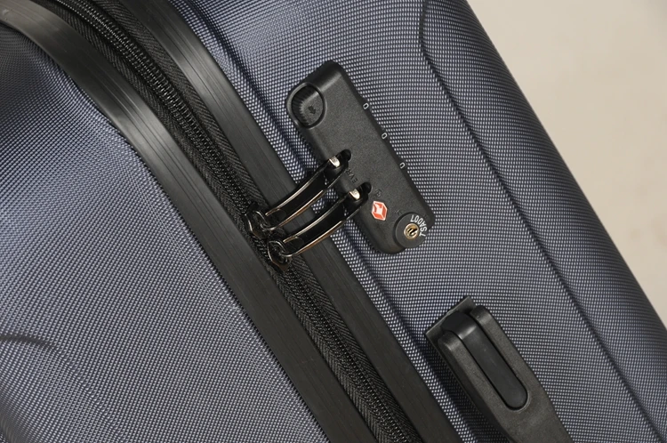 Классический Легкий чемодан на колесиках из АБС-пластика, комплект из 3 предметов для багажа 20/24/28 дюймов