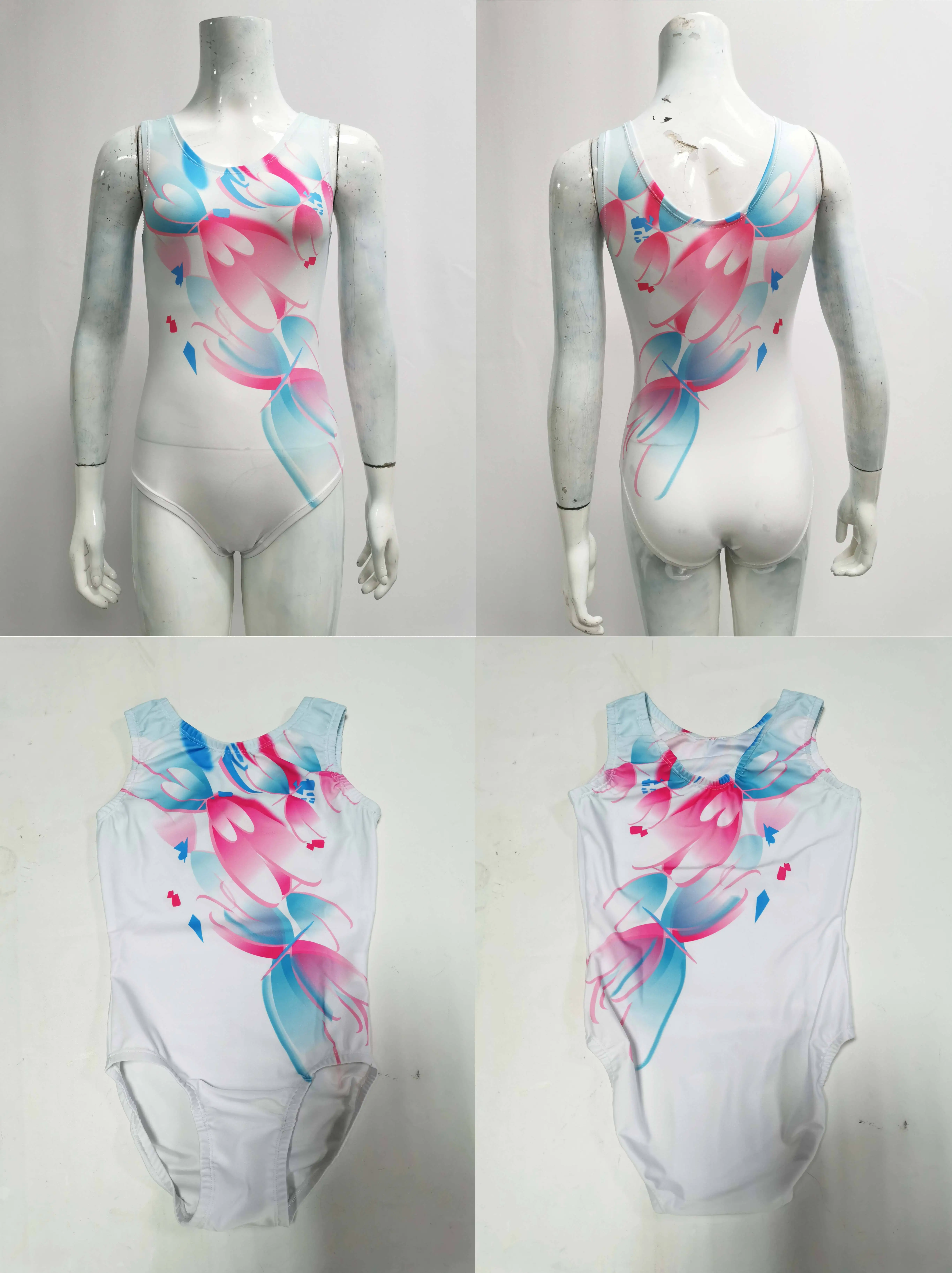 Newest Sublimation Leica Girls Gymnastic Leotards Great fashion