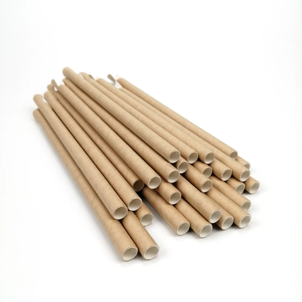 Food Grade Natural Color Drinking Paper Straw