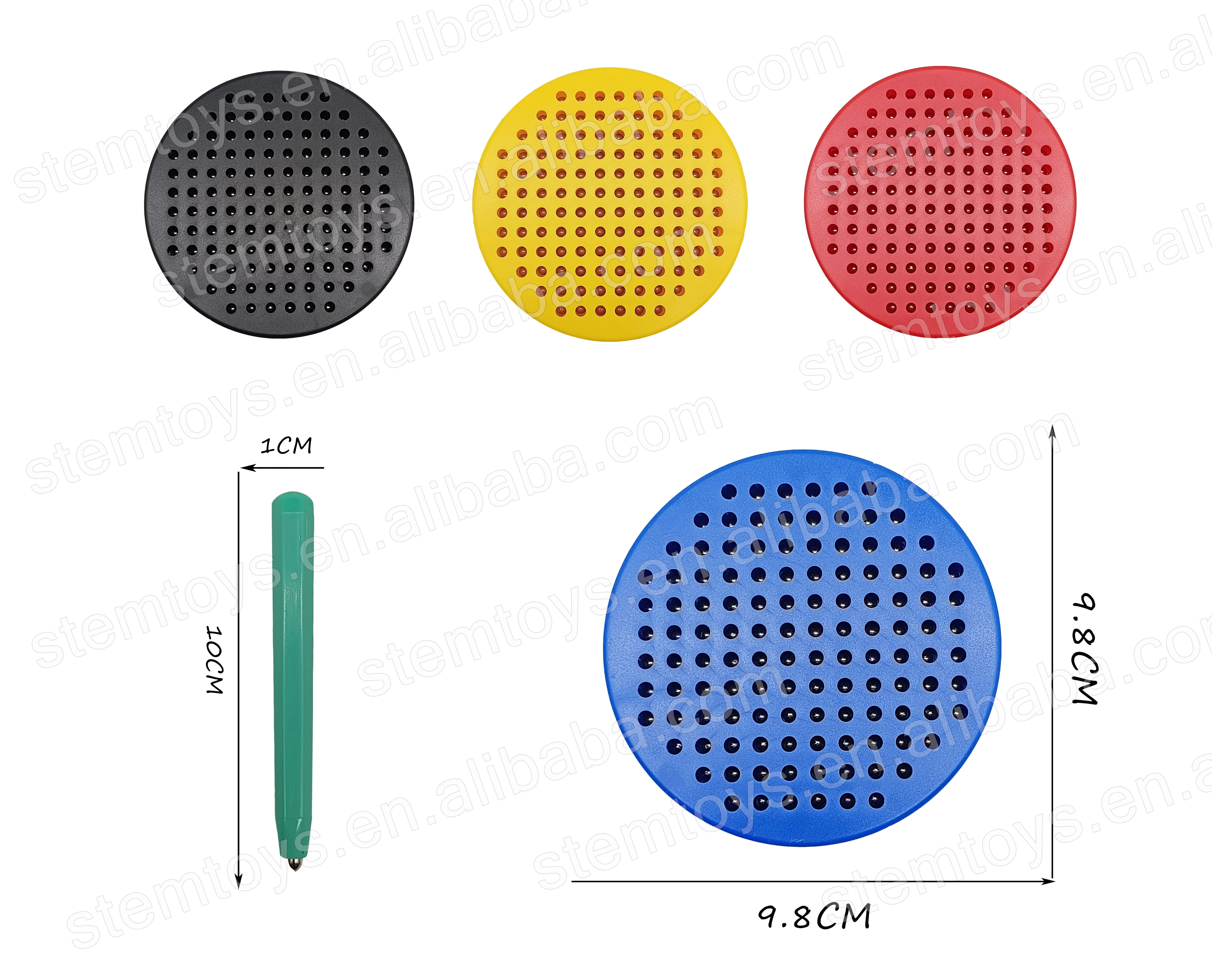 IQ game preschool magnetic drawing board love leter game stem educational toys for kids