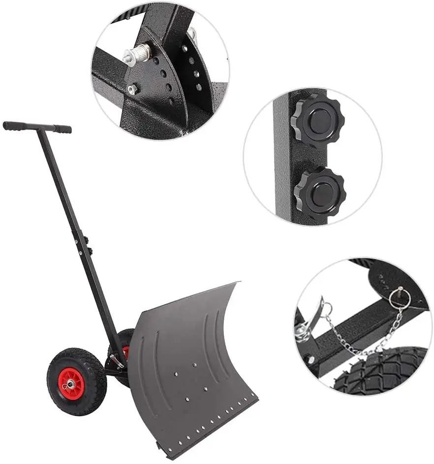 2022 hottest product with two  wheels and garden hand held snow shovel,the snow plow shovel,mini snow shovel machine