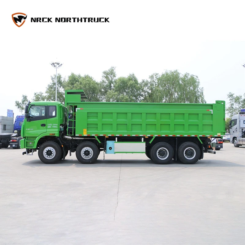 Заводская цена использованный Foton Auman Грузовик 8x4 самосвал 12 колес