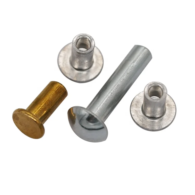 Manufacturers Customize Fasteners half round Head stainless steel Semi Tubular Rivet