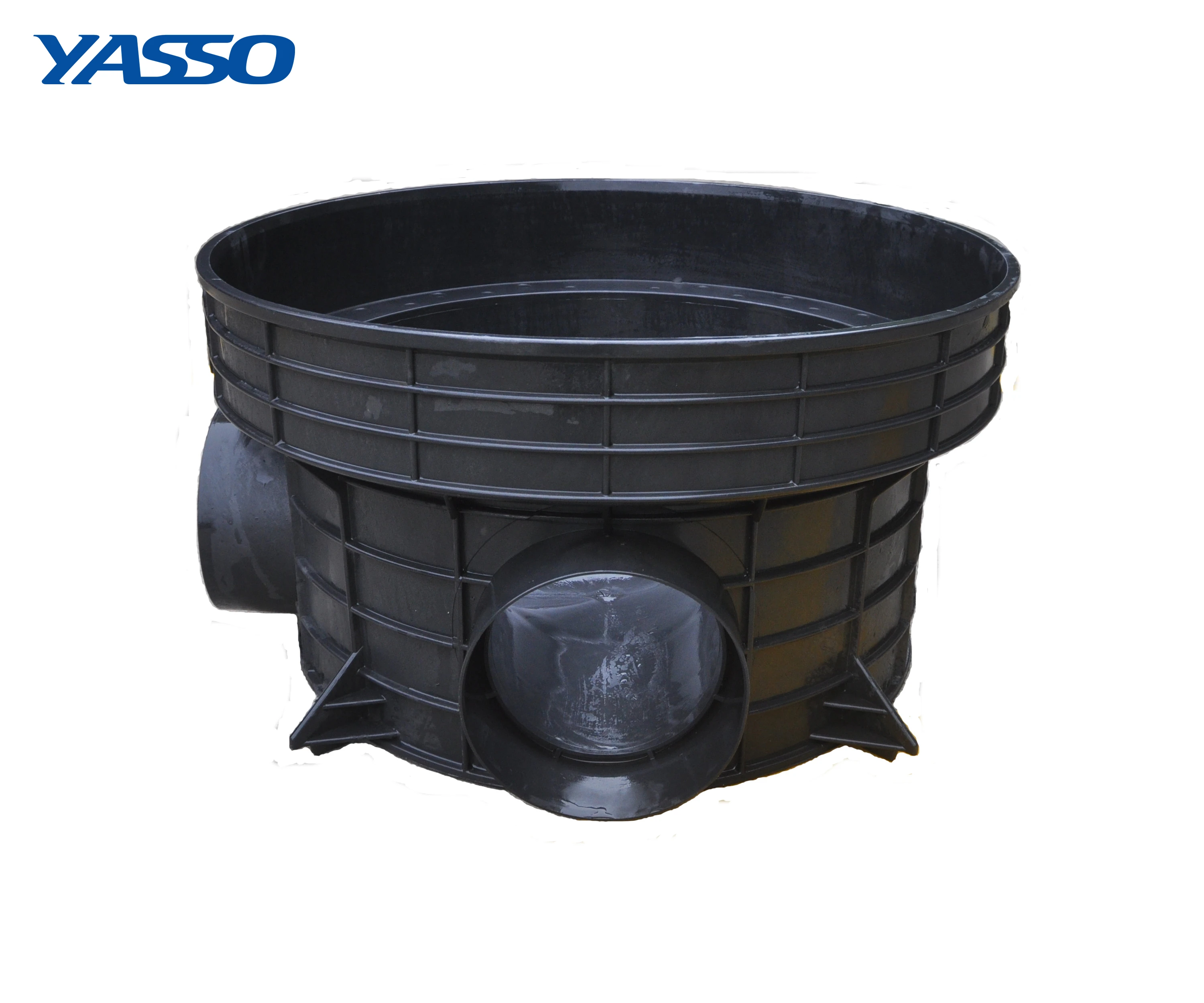 Plastic Manhole 90-degree Bend Inspection Well dn700 plastic inspection well for sewage treatment sewage plastic pipe