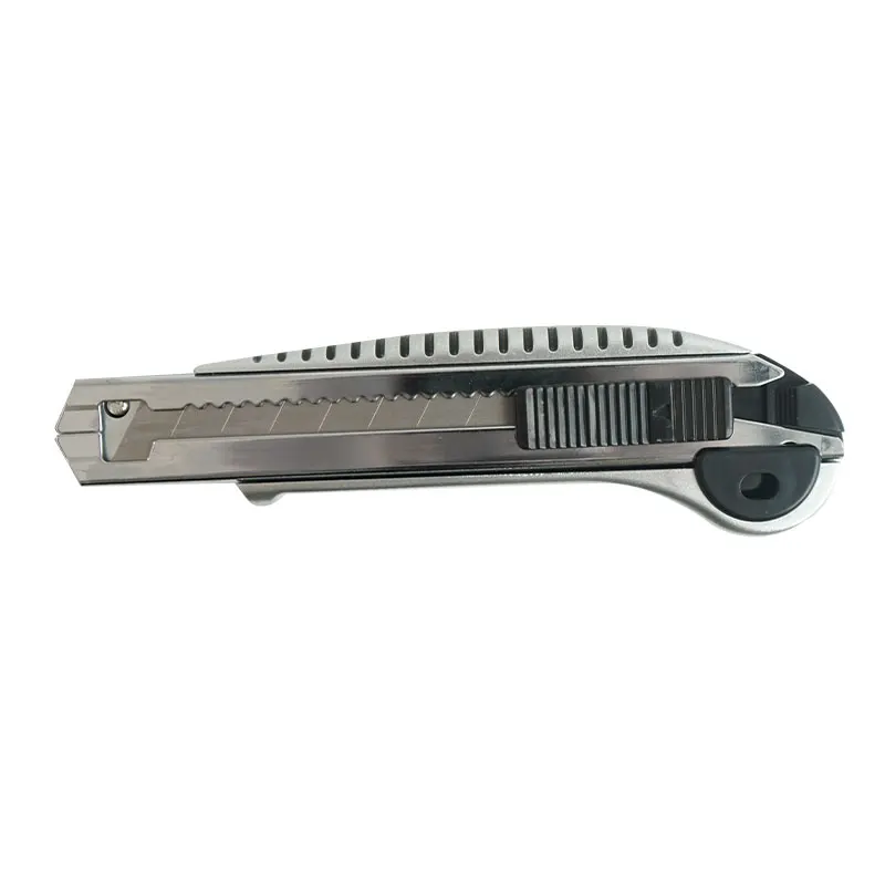 18mm Sliding Knife Heavy Duty Self Loading Blade Utility Cutter Knife With 5pcs Bade