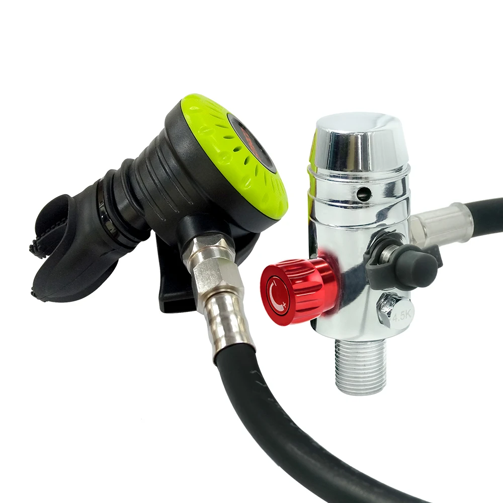 SMACO S400 private model supporting oxygen cylinder using pressure reducing valve medium pressure tube breathing valve