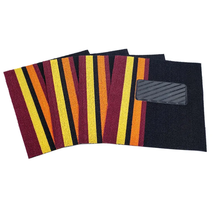 Новинка, Лидер продаж, водонепроницаемые экологически чистые роскошные напольные коврики из ПВХ с катушкой для автомобилей