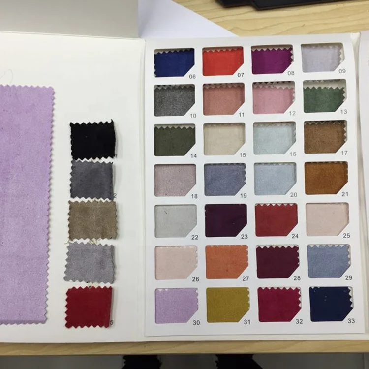 Wholesale eco friendly Shrink-Resistant 100% polyester suede fabric