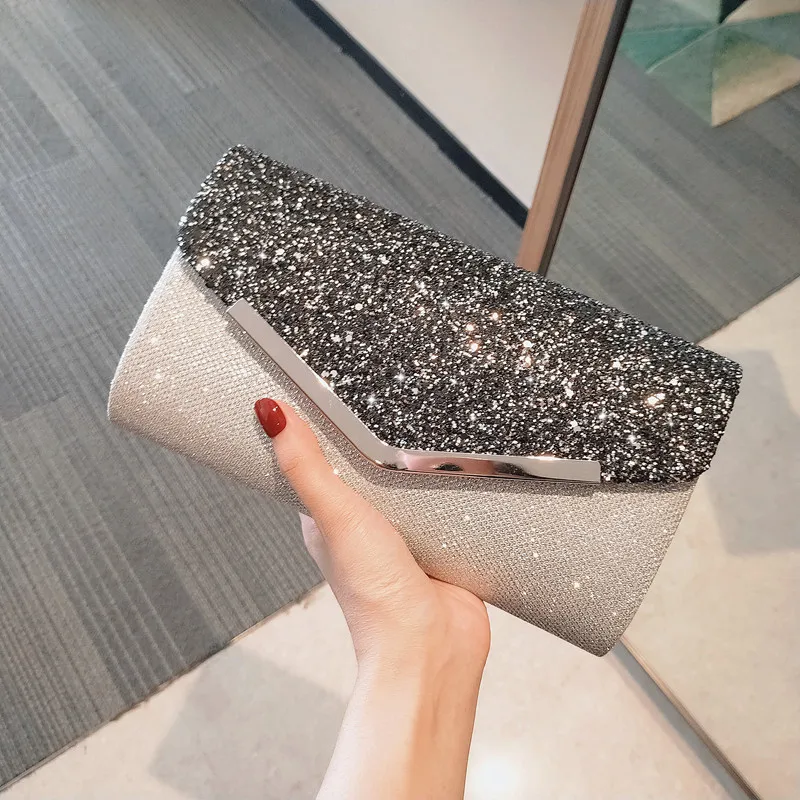 
Low Price Fashion Shiny Rhinestones Woman Handbags Mini Shoulder Crossbody Clutch Evening Bags Ladies 