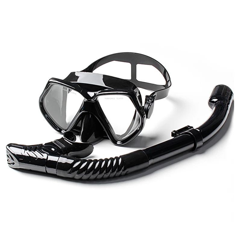 Good price rotatable headband liquid silicone mouthpiece swimming snorkel frontal tube for training diving snorkeling