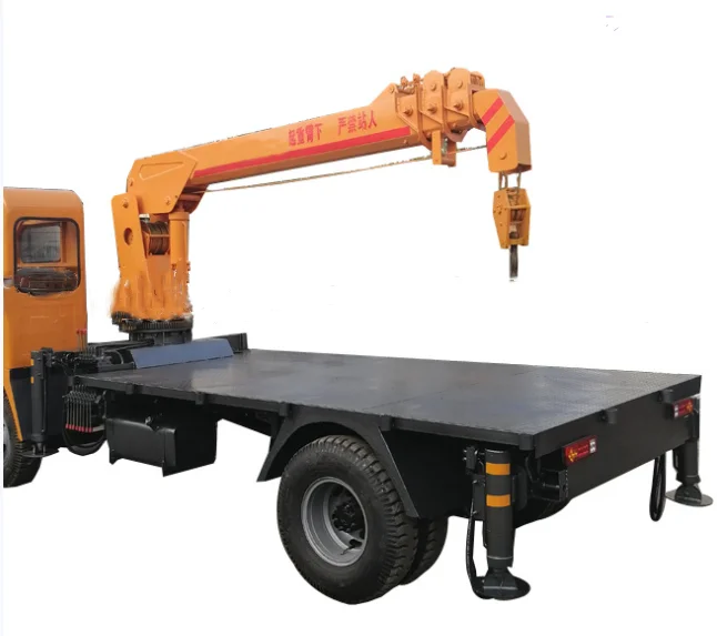 Jib Kunckle Hydraulic Boom Crane with Tractor Head Articulated Arm 8 Ton Max Moment Travel Key Item