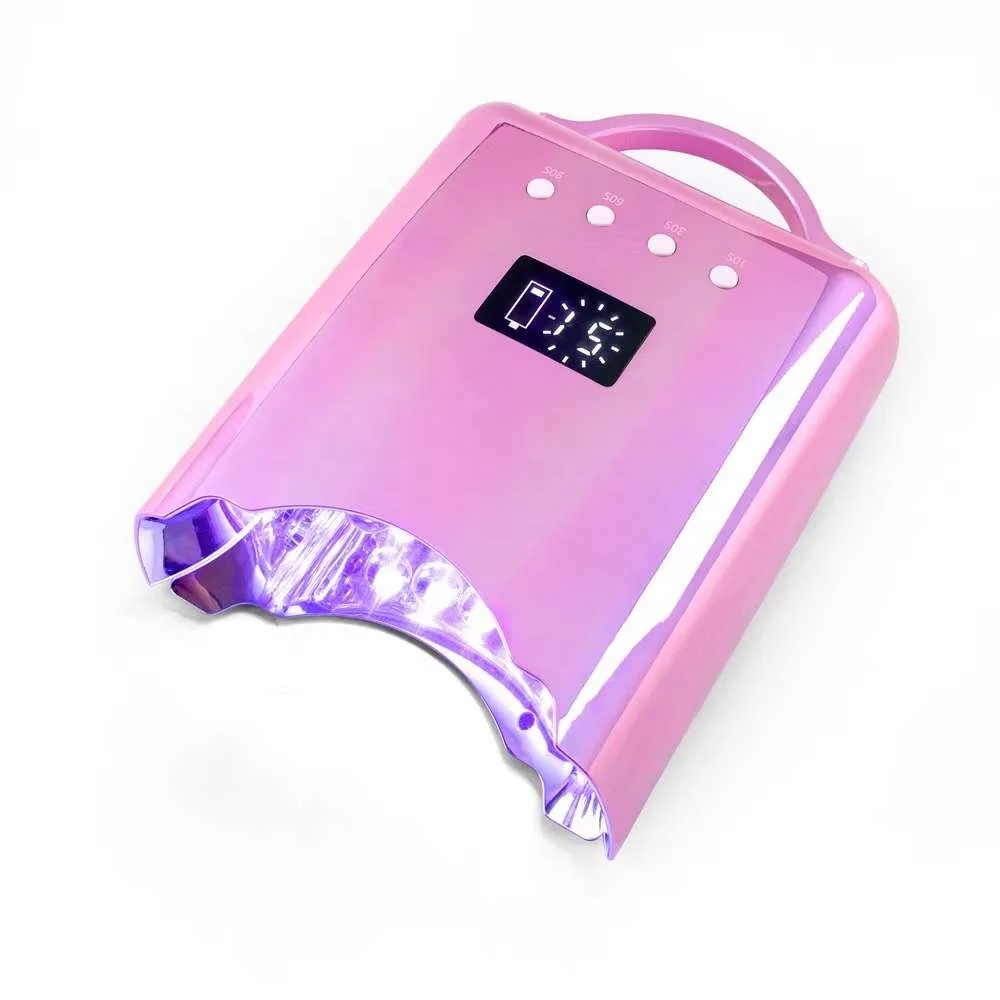 New Professional UV LED Nail Lamp Rechargeable Polish Curing Lamp Automatic Sensor Manicure LED Light Wireless Nail Dryer Lamp