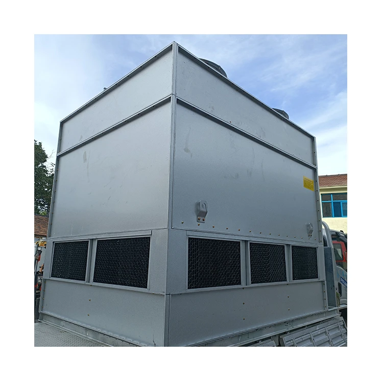 Cheap Cost Cross flow Evaporative Condenser Type  Closed Circuit  Cooling Tower For Induction Furnaces