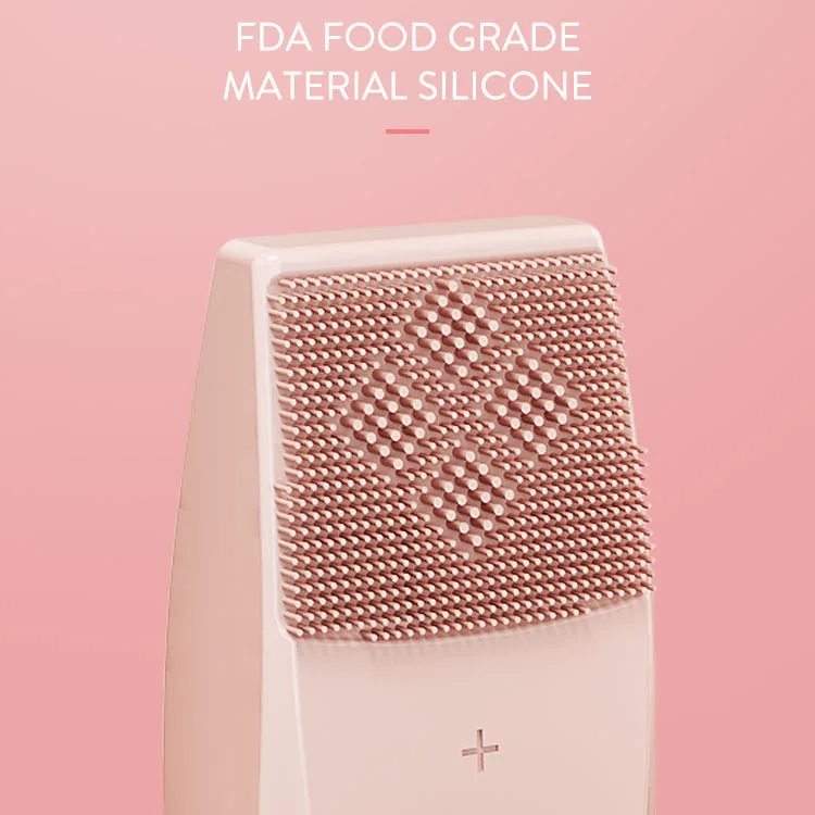 In 2024 launched a portable silicone deep cleaning induction charging silicone acoustic cleanser for home use