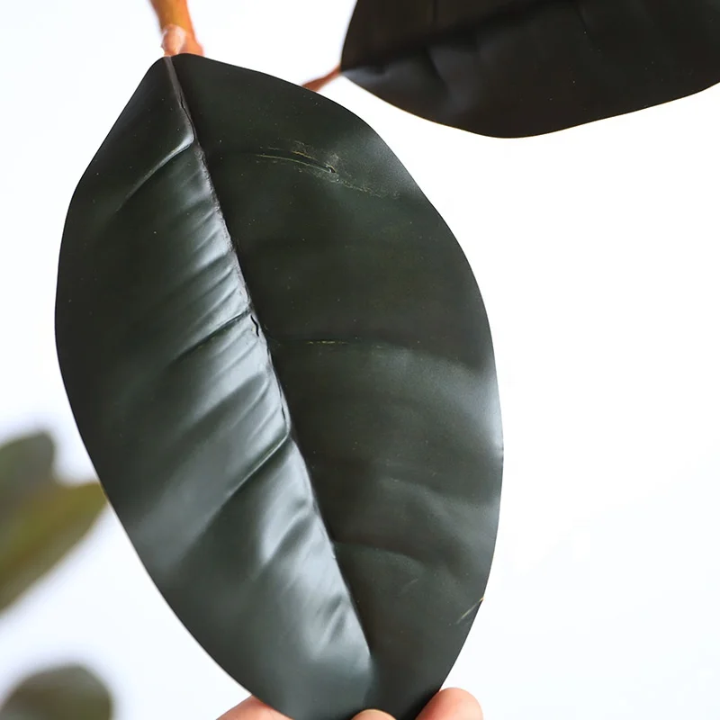 Artificial bonsai plant fake tree Rubber tree plantas  artificial plants and flowers