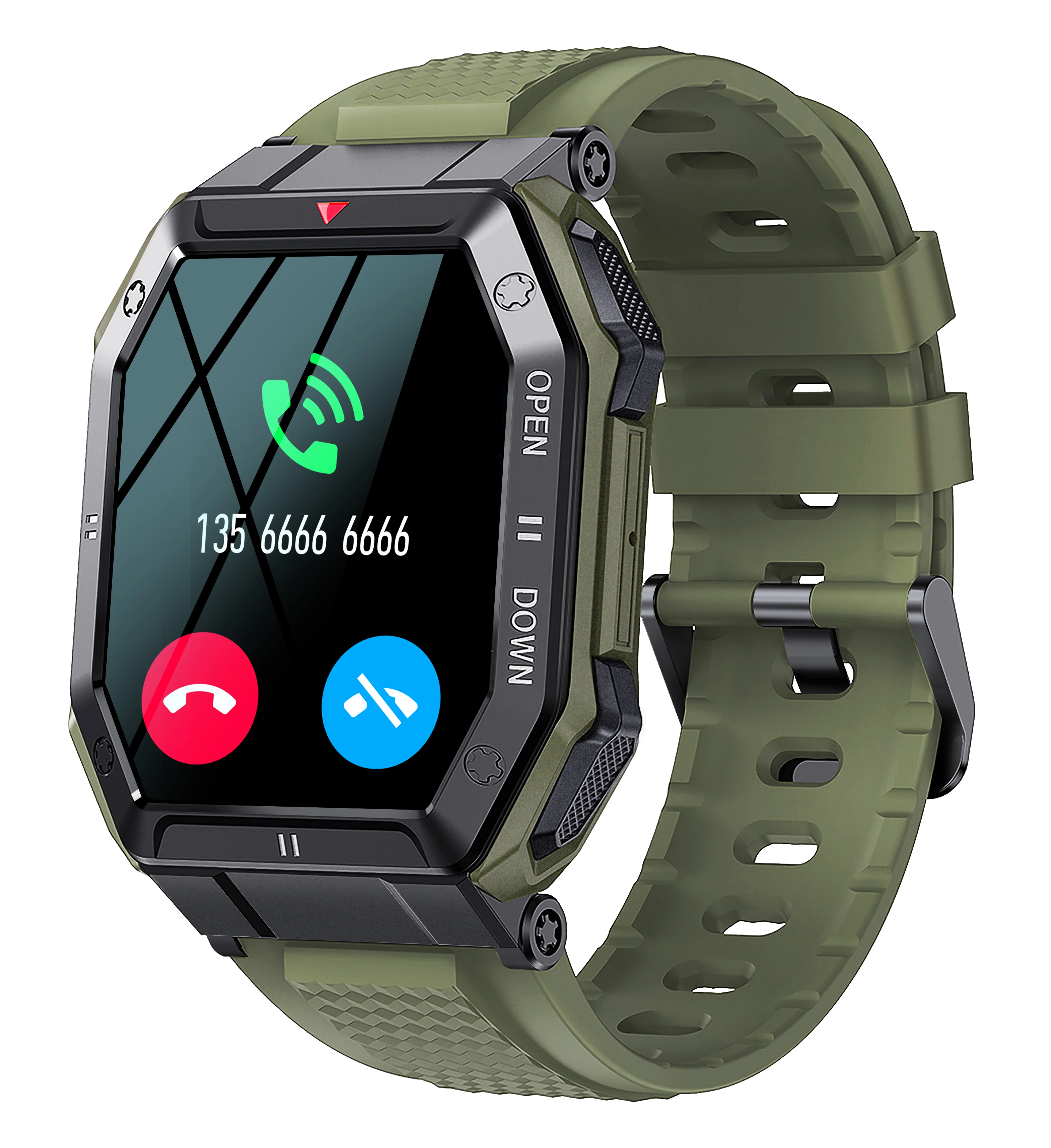 2023 New K55 Sports Call Smart Watch Music Weather Call Alert Message Push Multi-sport Mode Smart Watch fitness watches