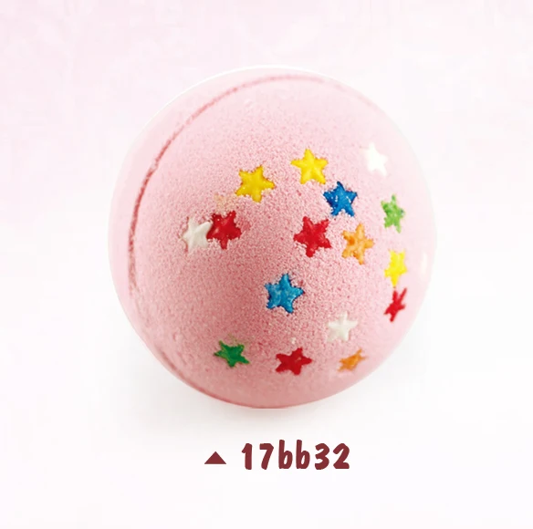 Wholesale Customize Bath Fizz Ball Bath Bomb Bubble Massage Cleansing Cake Natural Ingredients