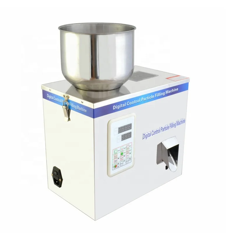 100g Weighing powder filling machine semi-automatic particle filling machine