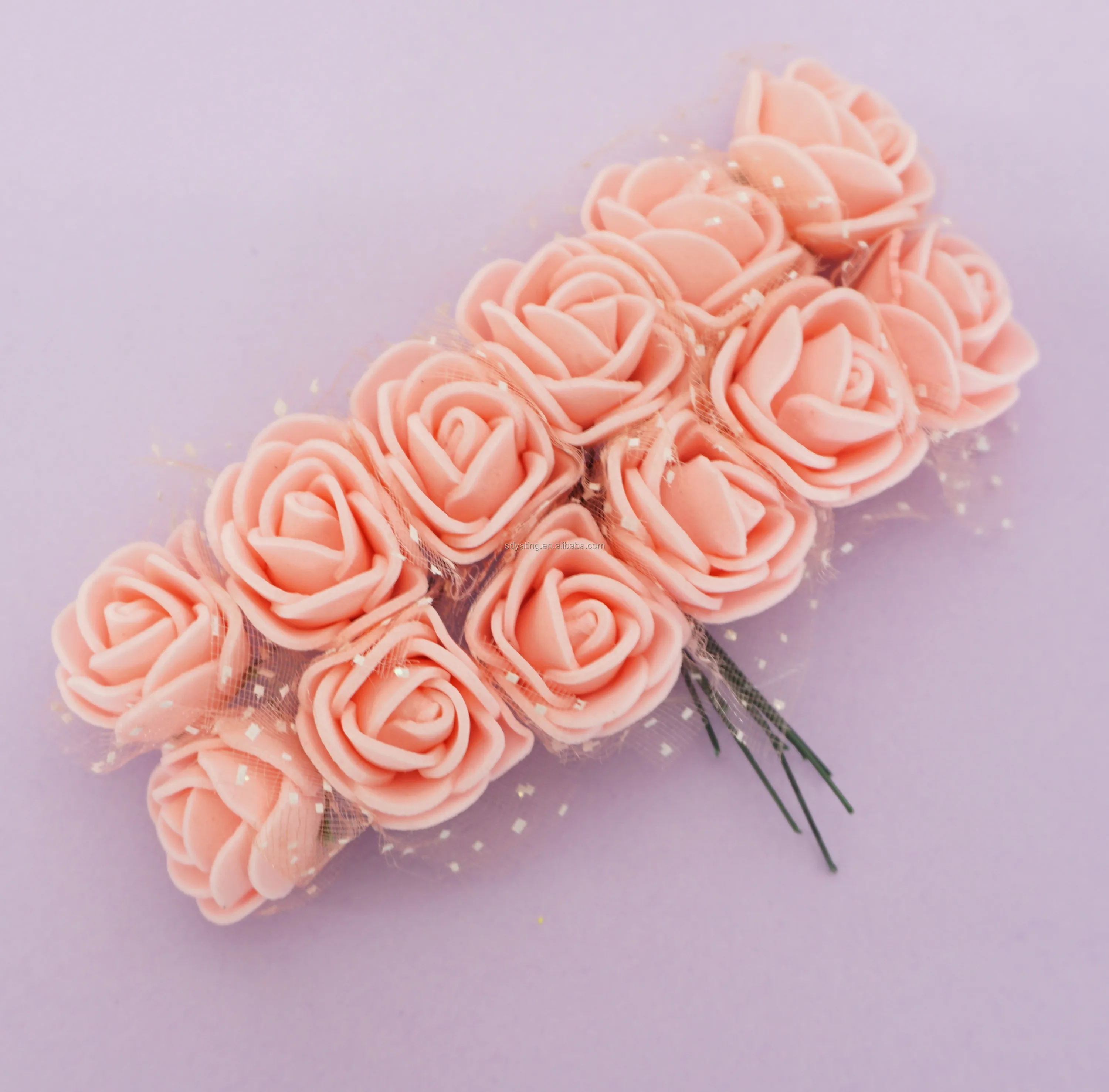 
Artificial Flower PE Foam Rose Bouquet Multicolor Rose Wedding Flower Decoration 