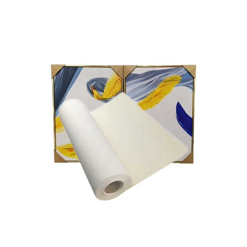 Inkjet Uv Oily Based Cotton Glossy Art Canvas Roll Prints 230g