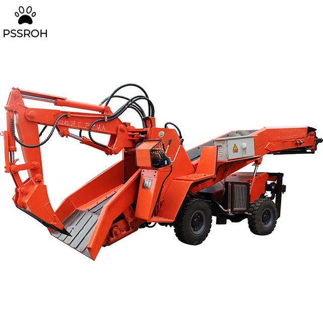 Peru market tunnel mucking loader/hydraulic hard rock mucking machine/mine mucking loader underground