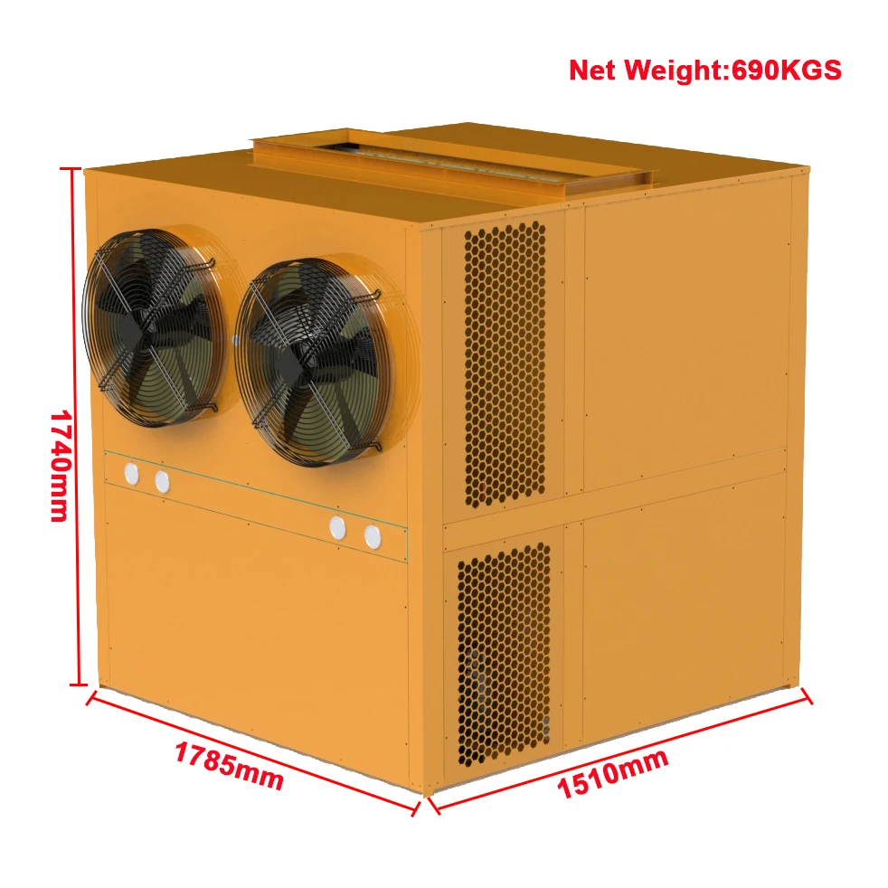 large capacity air source heat pump dryer earthnut peanut drying room drying equipment drying machine for farm agriculture