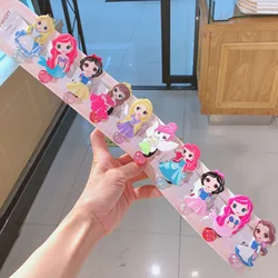 Новая зимняя одежда из серии «Принцесса» волос круг мультфильм акрил девушка резиновая повязка на голову Детские галстук резинка для волос милые женские аксессуары для волос