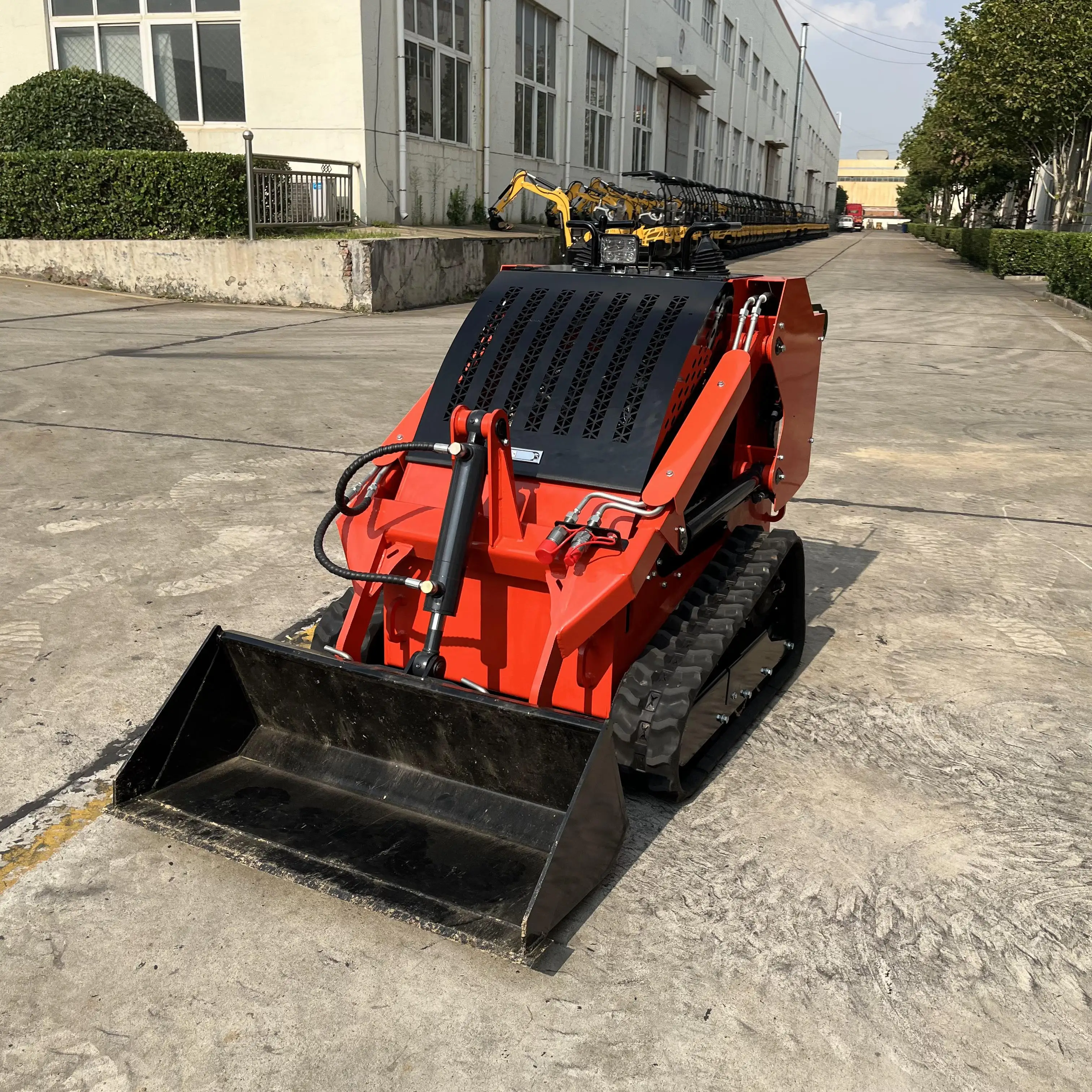 New Skid Loader Forestry Mulcher Track Skip Steer Brand Smaller Crawler Loader For Sale