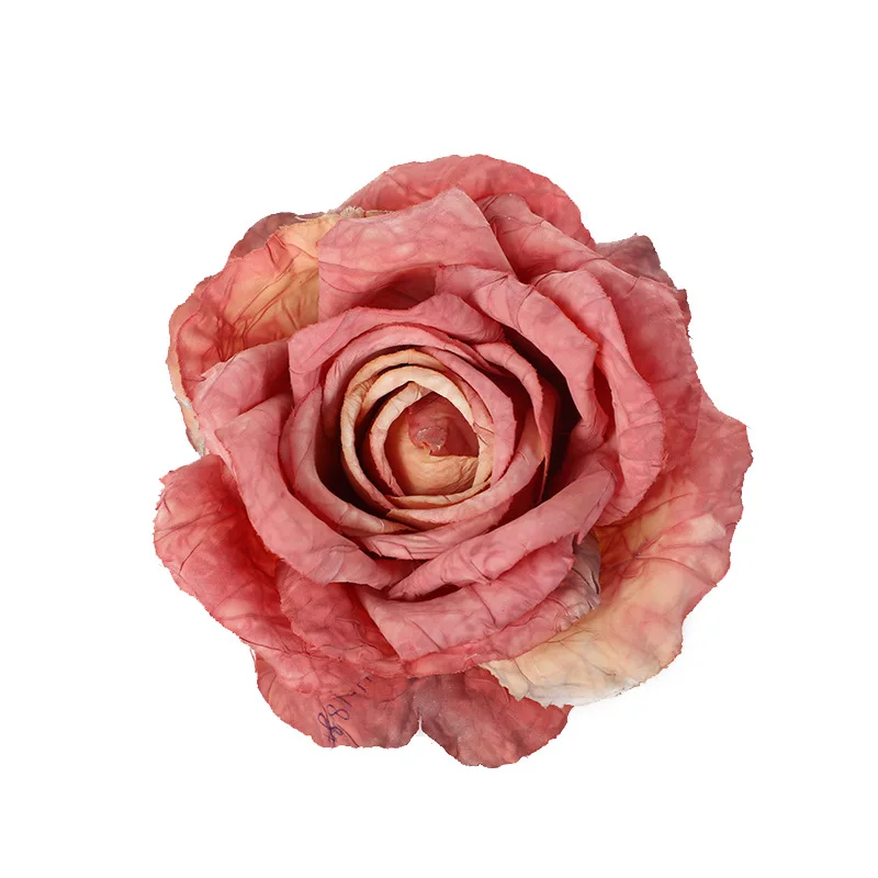 
Wedding decorative wreaths silk roses head Artificial flowers wreaths roses flower wall DIY gift box Bride wrist flower 