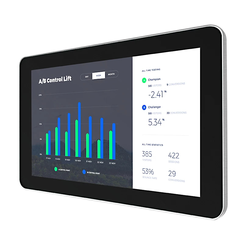 12 / 12.1 inch industrial panel PC Square touch screen with Fanless HMI VGA Aluminum Frame ip65 waterproof wall embedded