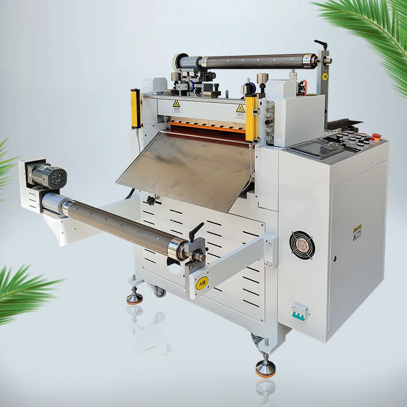 SJCQ-600 Customized Rubber Calender Plastic Cutting Machine Lamination Cutting Machine Sheet Coil Universal