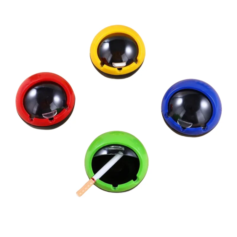 HY95 Creative small gifts can be printed with logos Plastic Melamine  household  advertising ashtrays(9.5*9*7cm)