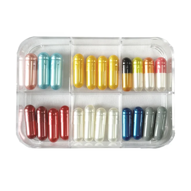 # JP Factory  Empty gelatin Veggie HPMC Clear coloured  Capsule Shells  Empty Vegetarian vegetables Size 0 00 Capsule