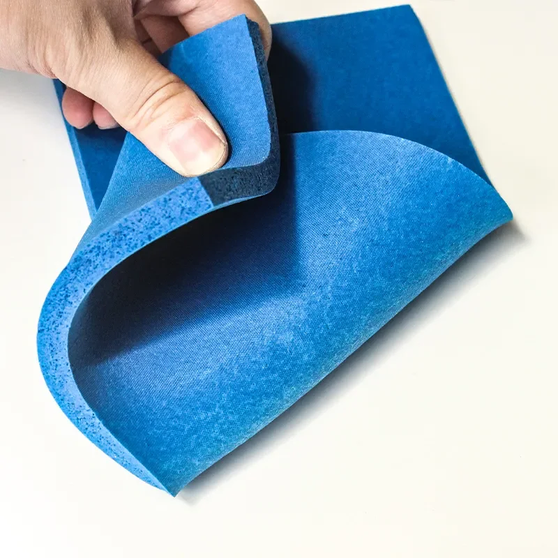 Hot sale shockproof silicone foam sheet Deformation resistance custom design mould cut flame retardant silicone foam sheet