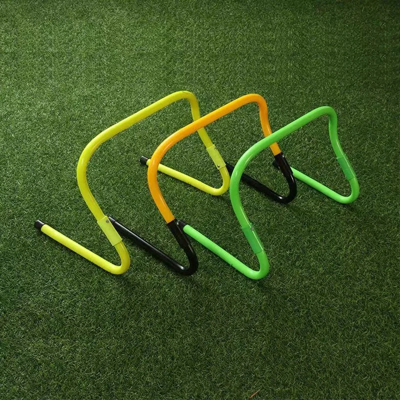 6/9 /12 Inch Mini Speed Agility Folding Hurdles Speed Folding Training Hurdles Football Equipment Portable Training Hurdles