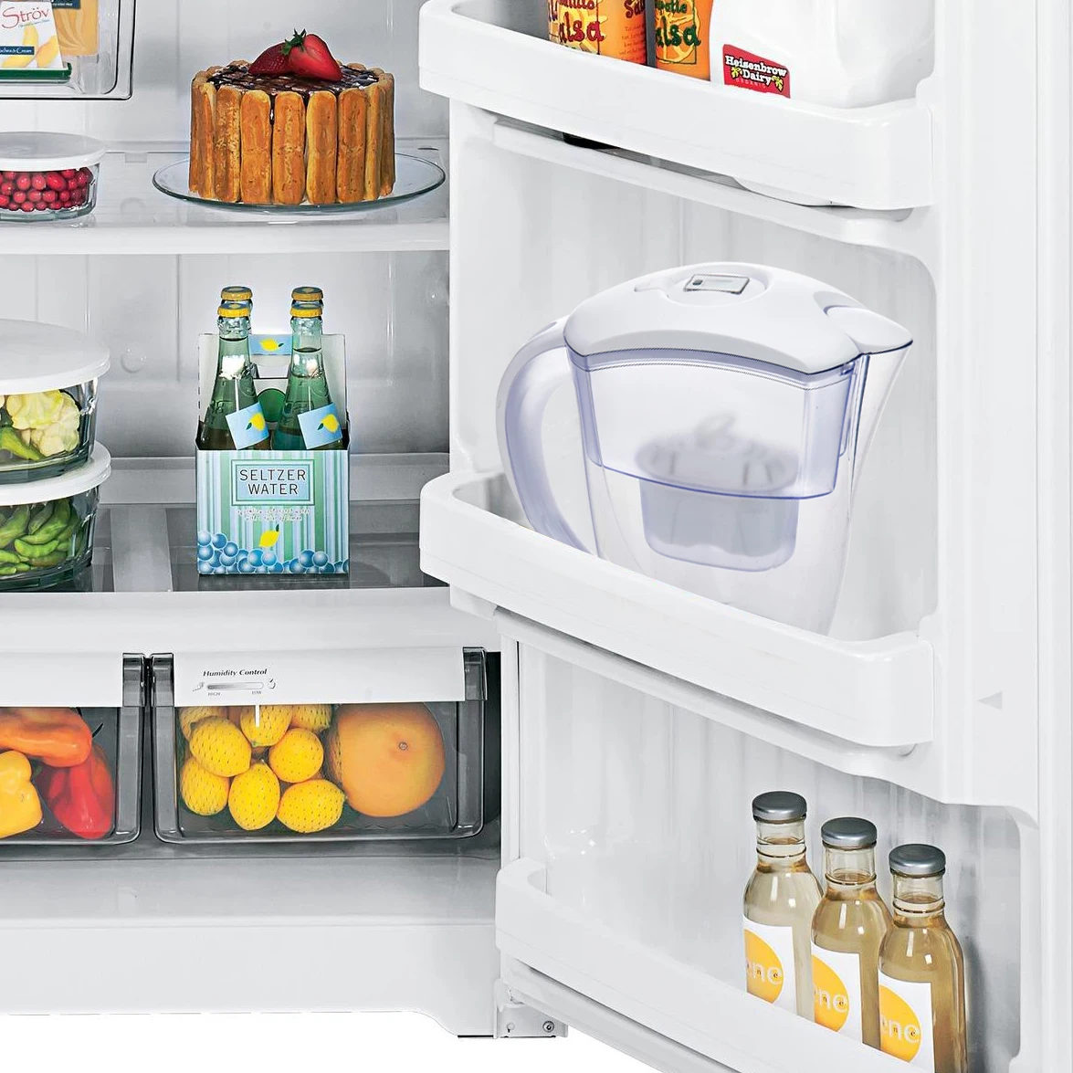 Fast Filtration Water Jug with Filter Pitcher Cartridge Novel Design Factory Price Water Filter Material Manual Water Technology