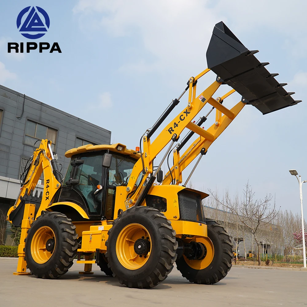 4x4 Jcb Backhoe Loaders Mini Excavator Towable Backhoe Retroexcavadora 4x4 Wheel/Backhoe Loader