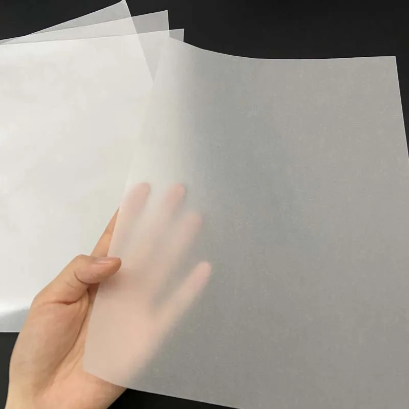A4 size translucent tracing paper sulfuric acid paper for flash stamp making machine