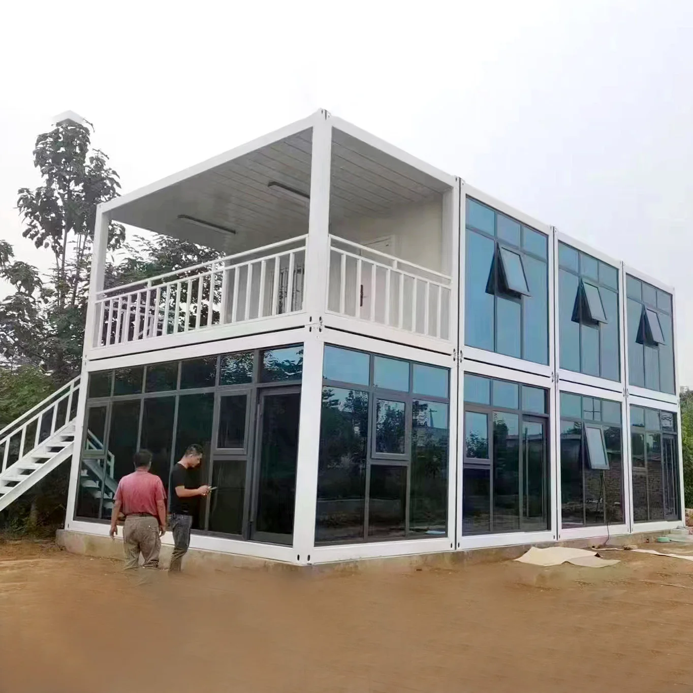 Extendable Backyard Shipping Container Homes Assemble Mall Modern 3 Years Customized Office Small House Small Factory at Home