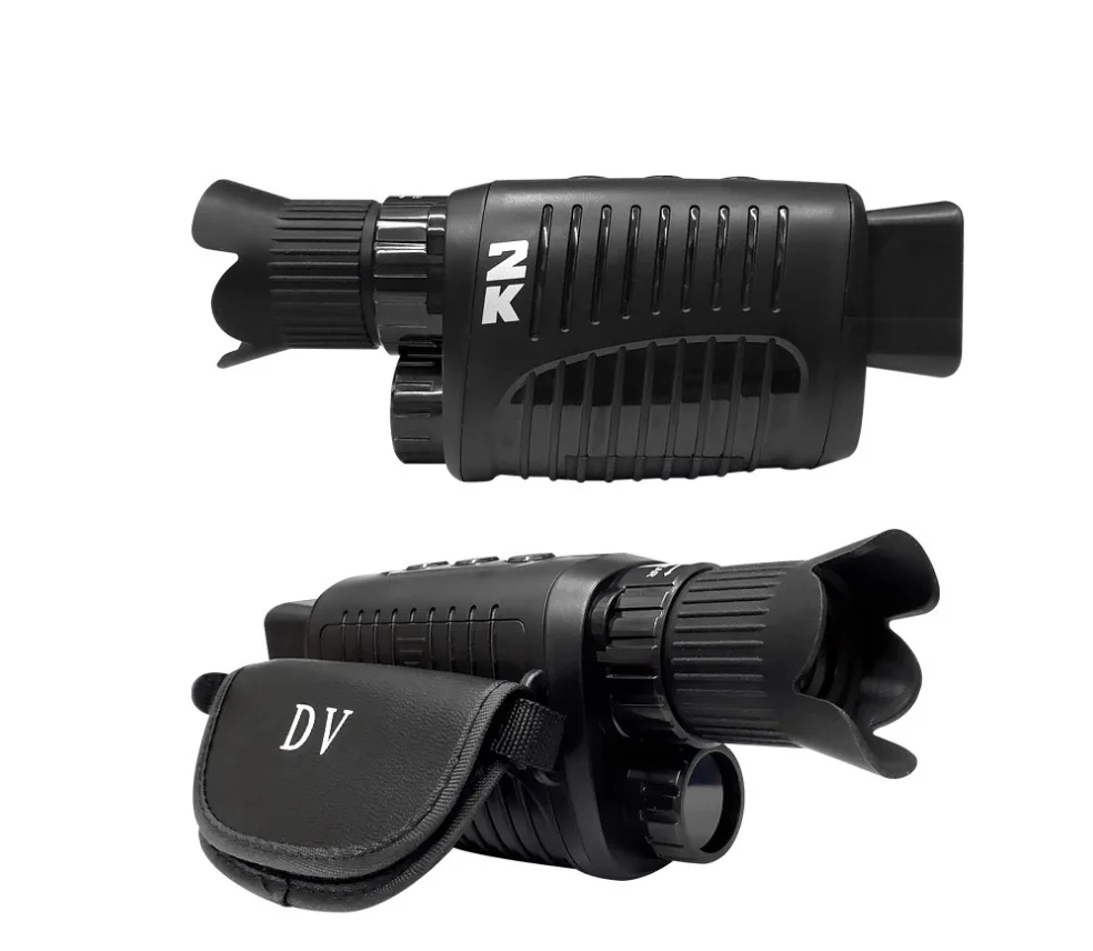 Монокуляр ночного видения HD 1080P Инфракрасный с 5-кратным увеличением и экраном 1,5 дюйма для охоты и ночного видения NV200 прицел ночного видения для кемпинга