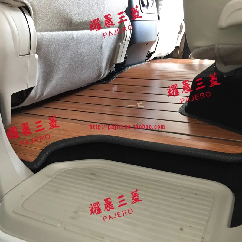 Auto Parts Solid Wood Mat Carpet Compatible With Mitsubishi Outlander ASX V73 V93 V97 MR654733