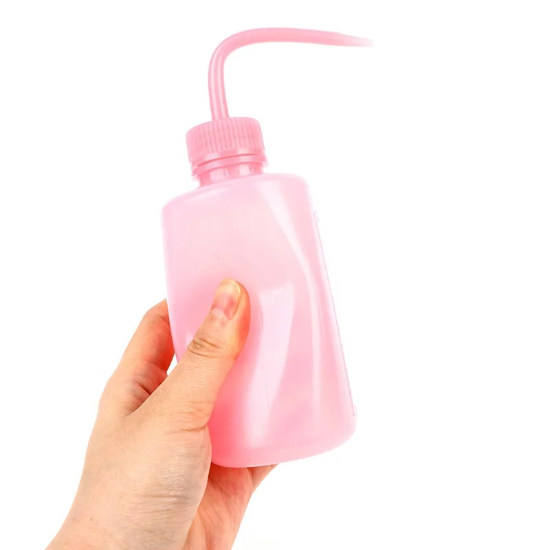 Plastic Cleaning Lash Bath Bottle Squeeze Lab Wash Bottle Chemistry Chemical Water Rinse Squirt Bottle For Eyelash