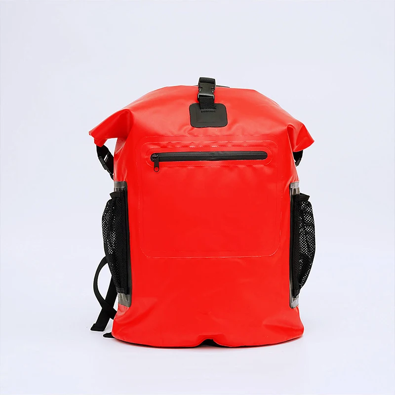 Custom Logo Printing High Quality New Design Hiking Water Sports Waterproof Dry Bag Backpacks with Backpack and Drink