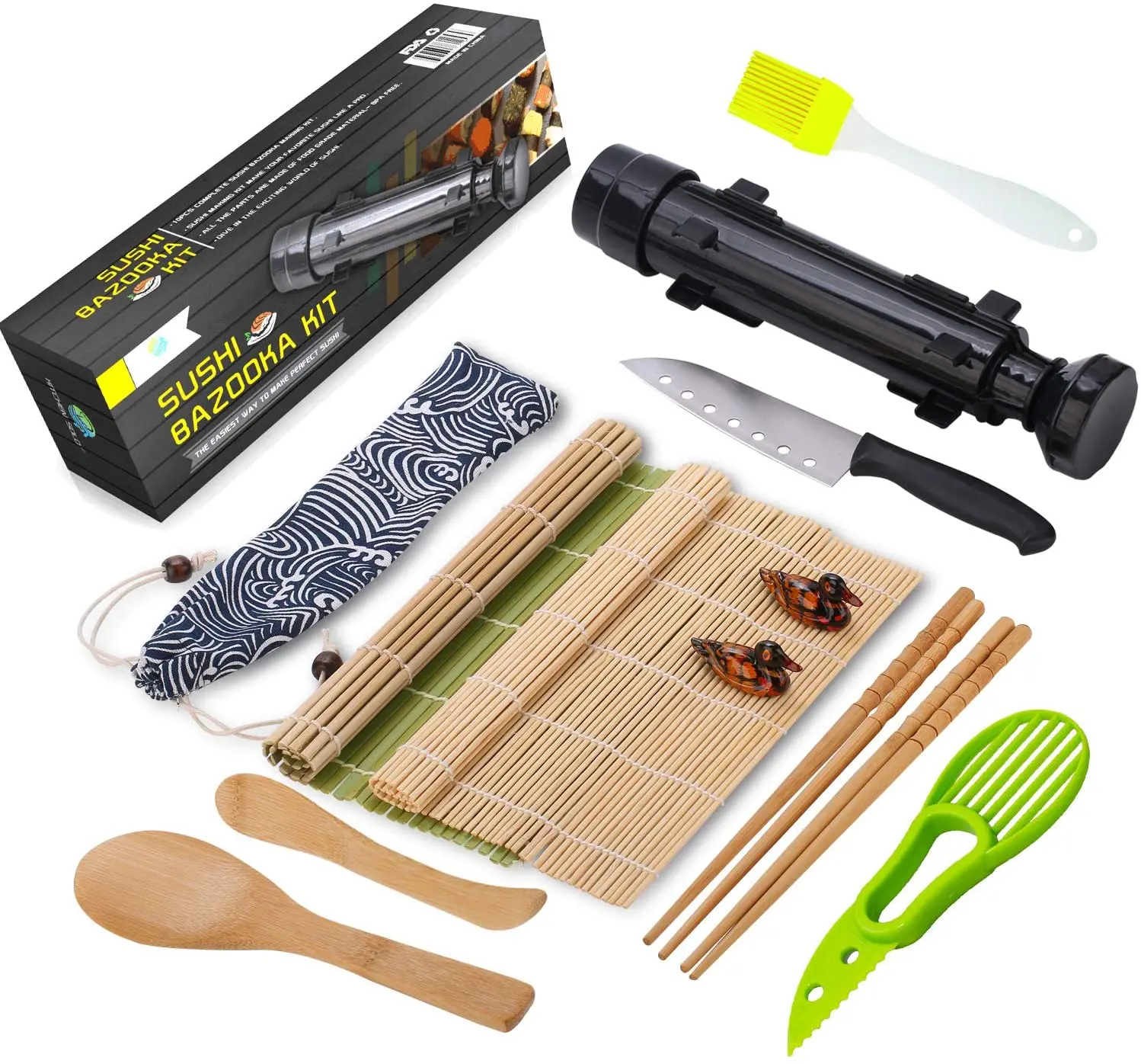 
Set of 14pcs DIY Sushi Making Kit 